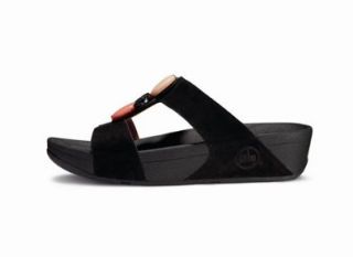 FITFLOP ARENA SLIDE BLACK SIZE 6 Sandals Shoes