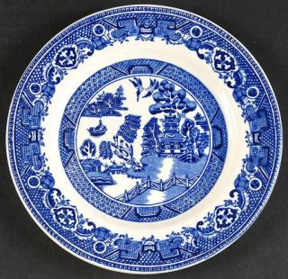 Alfred Meakin Old Willow Blue(No Trim) Bread & Butter Plate, Fine China Dinnerwa