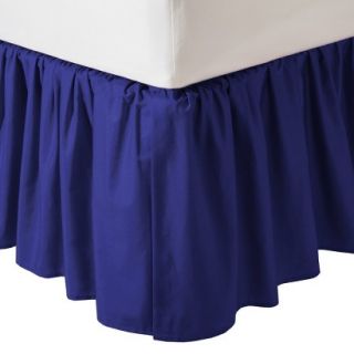 TL Care 100% Cotton Percale Dust Ruffle   Royal Blue