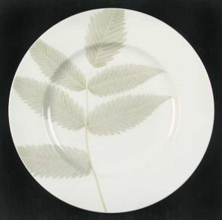 Mikasa Irish Linen (Leaves) Salad Plate, Fine China Dinnerware   Maxima, Brown L