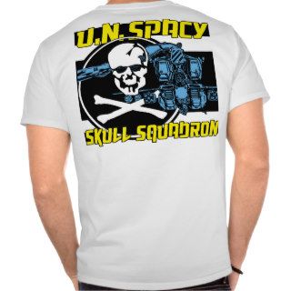 White Skull And Launch Arm Macross Shirt