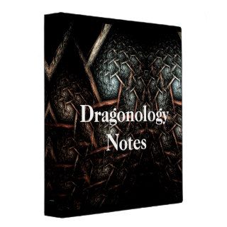 DRAGONOLOGY NOTES Binder Design