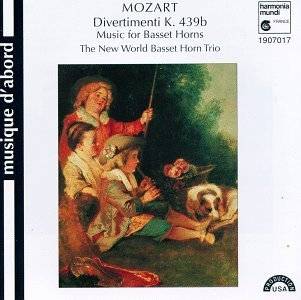 Mozart Divertimenti, K. 439b Music