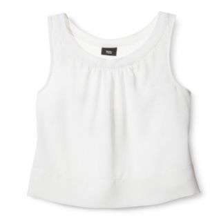 Mossimo Womens Crop Top   Gallery White XS