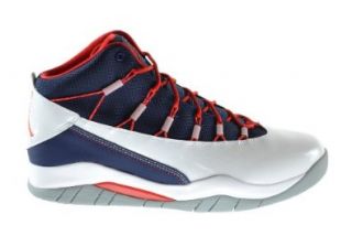 Jordan Prime Flight Men's Basketball Shoes Mid Navy/Chilling Red White Wolf Grey 616846 401 Shoes