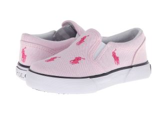 Polo Ralph Lauren Kids Bal Harbour Repeat Girls Shoes (Pink)