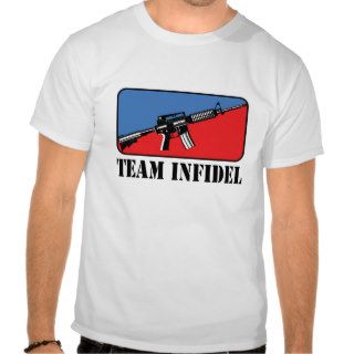 Team Infidel Logo T shirts
