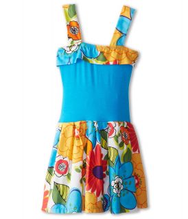 fiveloaves twofish Flip Out Dress Girls Dress (Khaki)