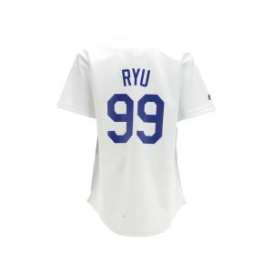 Los Angeles Dodgers Hyun Jin Ryu Majestic MLB Youth Player Replica Jersey