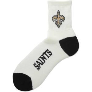 New Orleans Saints For Bare Feet Ankle White 501 Sock