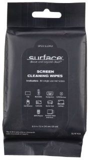 Audiovox Surface SURF403 Wet Screen Cleaning Wipes Electronics