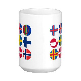 All Scandinavian Flags Mug