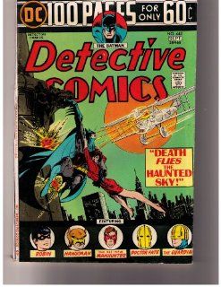 The Batman Detective Comics No. 442 Sept. 1974 ("Death Flies the Haunted Sky", Vol. 38) Archie Goodwin, Alex Toth Books