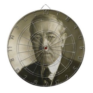President Woodrow Wilson Portrait 1919 Dartboard