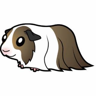 Cartoon Guinea Pig (brown dutch) Photo Cut Outs