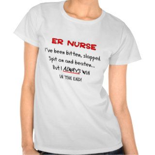 Funny ER Nurse Gifts T shirts