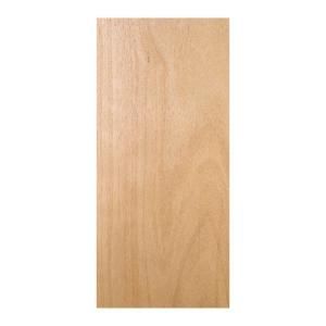 JELD WEN Woodgrain Flush Unfinished Hardwood Interior Door Slab THDJW160700019