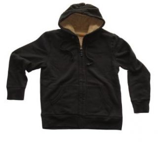 Timberland Men's Sherpa Lined Hoodie Sweatshirt (Medium, Black) Novelty Hoodies Clothing