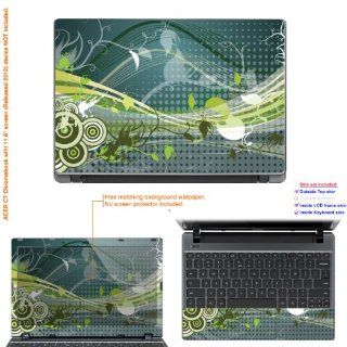 Decalrus   Decal Skin Sticker for Acer Chromebook C7 with 11.6" screen (IMPORTANT read Compare your laptop to IDENTIFY image on this listing for correct model) case cover acerC7 535 Computers & Accessories