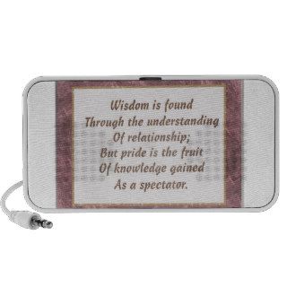 Wisdom Is Found Products Travelling Speaker