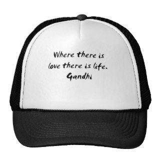Mahatma Gandhi ~ Love & Life ~ Famous Quotation
