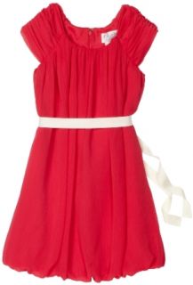Blush by Us Angels Girls 7 16 Bubble Dress, Rouge, 10 Clothing