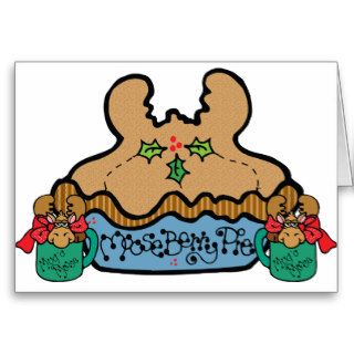 Funny Moose Humor Christmas Card