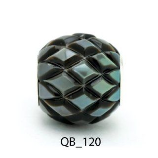 Authentic Galatea Black Tahitian South Sea Pearl Queen Bead QB 120 Jewelry