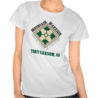 4th ID Mountain Warrior Fort Carson Shirt