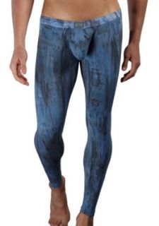 N2N Bodywear LA Haze Long John, Indigo Blue, X Large at  Mens Clothing store