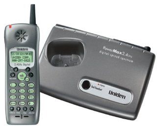 Uniden TRU 446 2.4 GHz DSS Cordless Phone with Caller ID (Graphite)  Cordless Telephones  Electronics