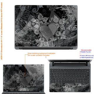 Decalrus   Decal Skin Sticker for Acer Chromebook C7 with 11.6" screen (IMPORTANT read Compare your laptop to IDENTIFY image on this listing for correct model) case cover acerC7 569 Computers & Accessories
