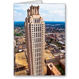 Above The Rest   Atlanta Skyline Greeting Card