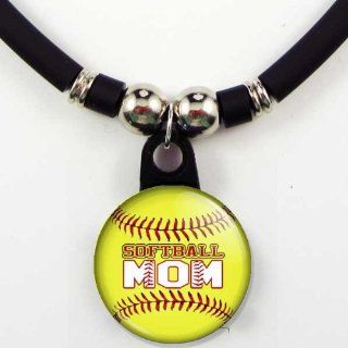 Softball Mom Necklace Jewelry