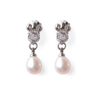 Blue Pearls   Teardrop Earrings   BPS 1045 O Blanc Rings Jewelry