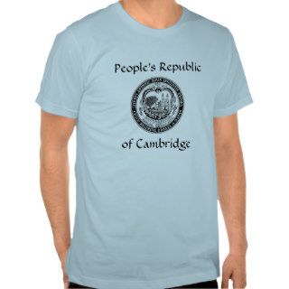 People's Republic of Cambridge MA t shirt