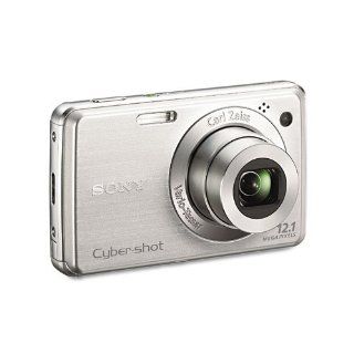 Sony Cyber shot DSC W220 Digital Camera, 12.1MP, 4x Optical Zoom, Silver