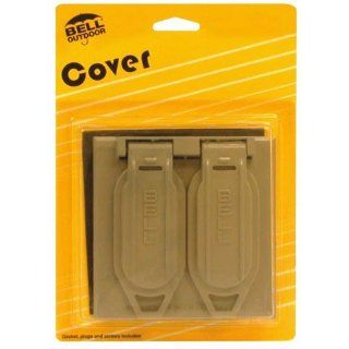 Bell 5148 5 Weatherproof Cover, 4 17/32 Inch X 4 17/32 Inch   Weatherproofing Pipe Coverings  