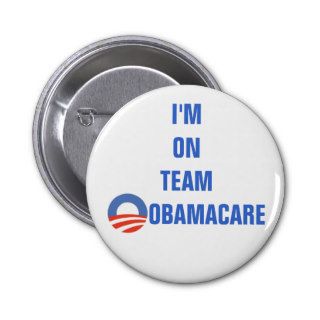 TEAM OBAMACARE   BUTTON