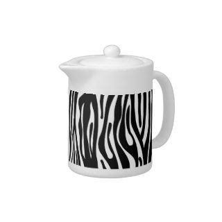Zebra Print Pattern   Black and White