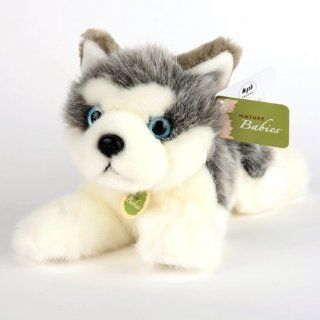 NEW Nature Baby Siberian Husky Plush TOY Stuffed Animal Cute Gift for Everyone Fast Shipping Toys & Games
