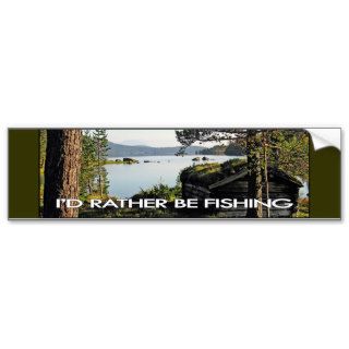 Fishing Shack Bumper Stickers