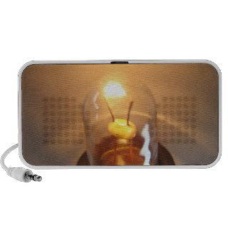 Glowing Low Voltage Light Bulb Audio Speaker