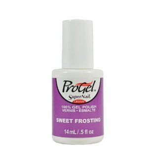Supernail Progel Uv Gel Nail Polish Sweet Frosting 449 0.5floz 14ml Health & Personal Care