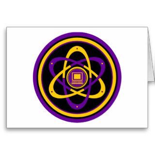 Radioactive Netsurfer Logo Greeting Card
