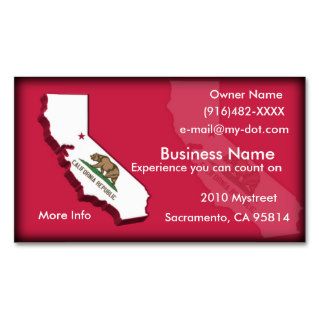 California Business Card