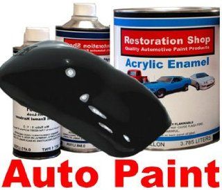 Black Chassis Auto Paint (GLOSS) ACRYLIC ENAMEL Car Kit Automotive
