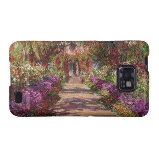 Path in Monet's Garden, Giverny by Claude Monet Galaxy S2 Cases
