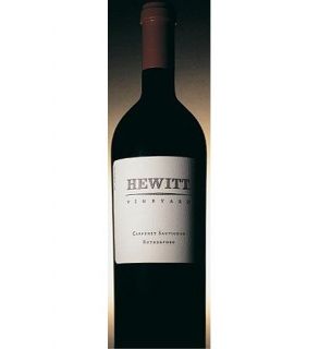 Hewitt Vineyard Cabernet Sauvignon Estate Grown Rutherford 2008 750ML Wine