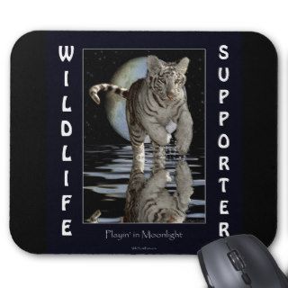 WHITE TIGER CUB Collection Mousepad